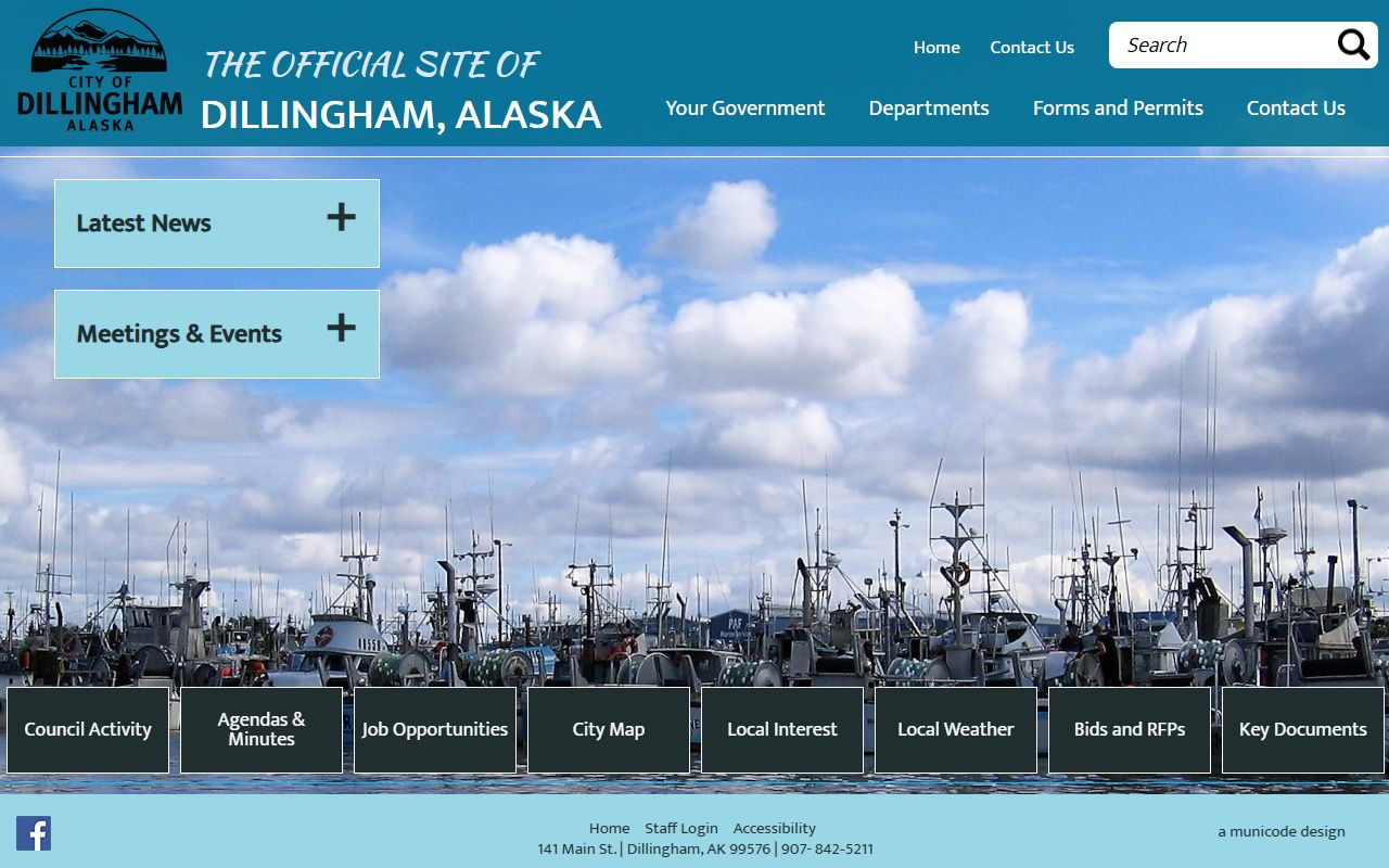 Dillingham Alaska official city website