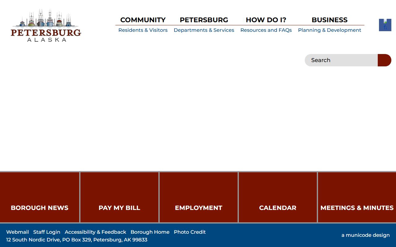 Petersburg Borough official website